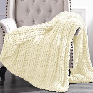 Chunky Knit Throw