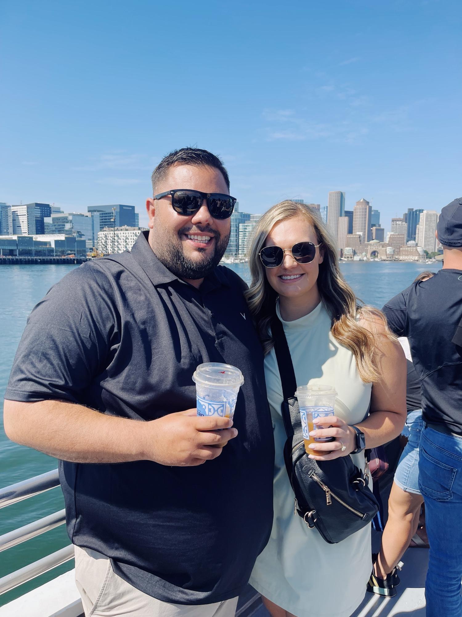Whale watching in Boston, MA!