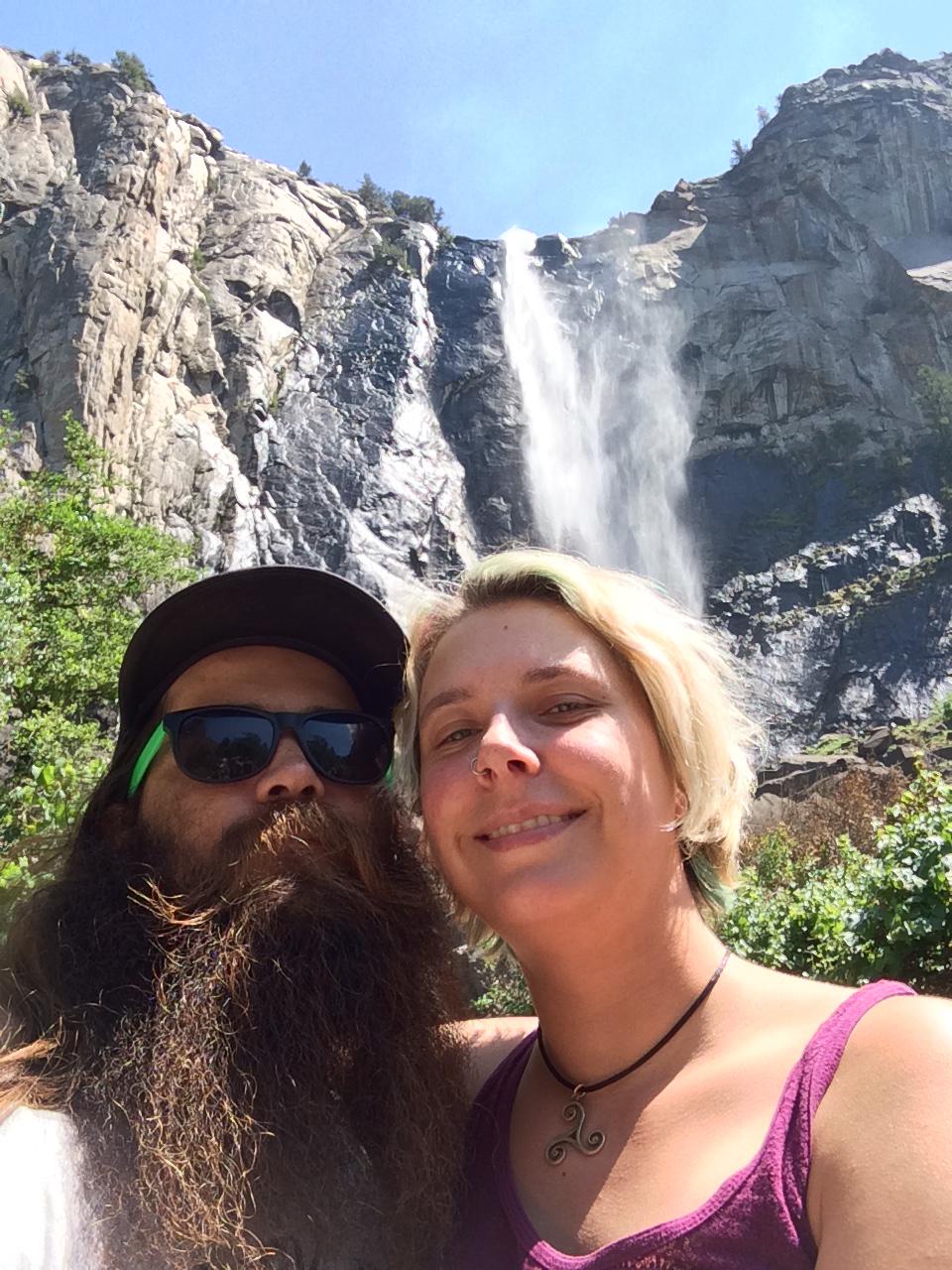 Bridalviel Falls at Yosemite NP.