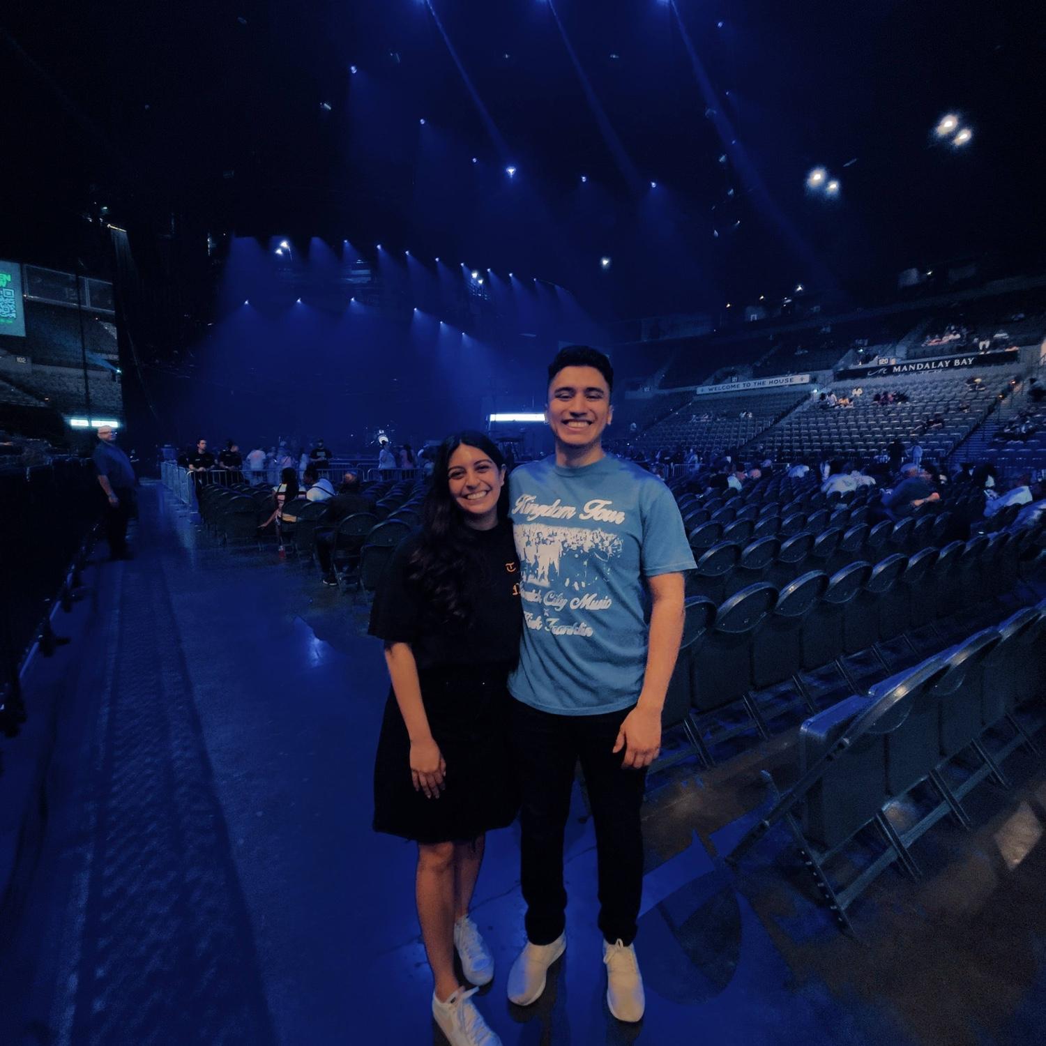 07.29.2022 | Saias took Nicole to her first ever concert where they saw Maverick City in Las Vegas.