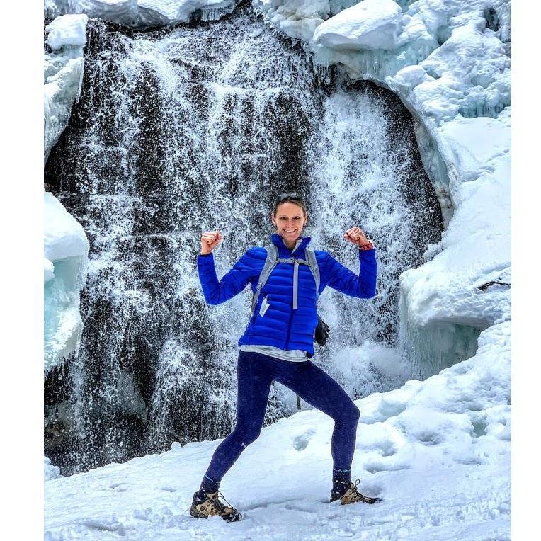 Hiking at Ousel Falls in Montana