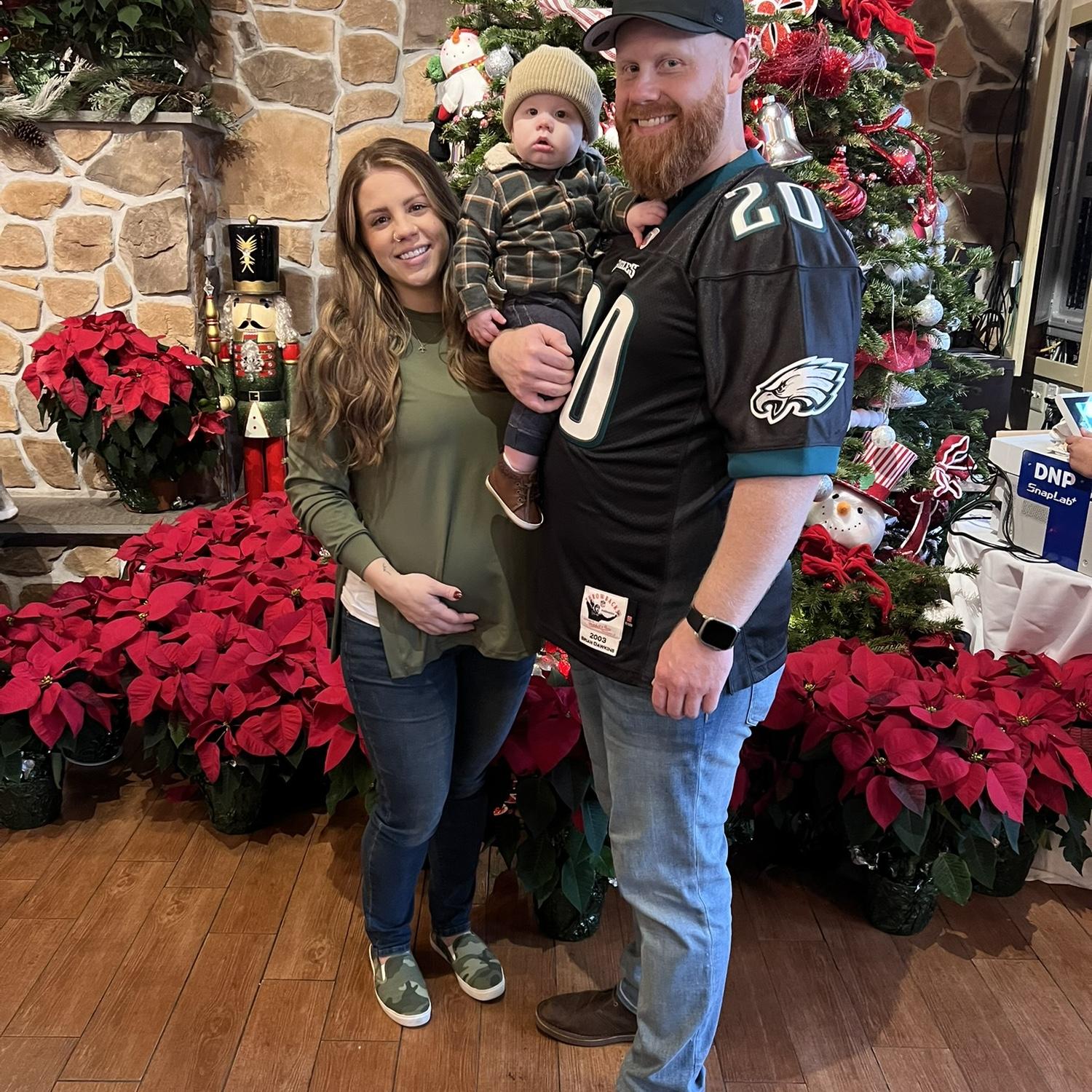 Jackson’s 1st time meeting Santa