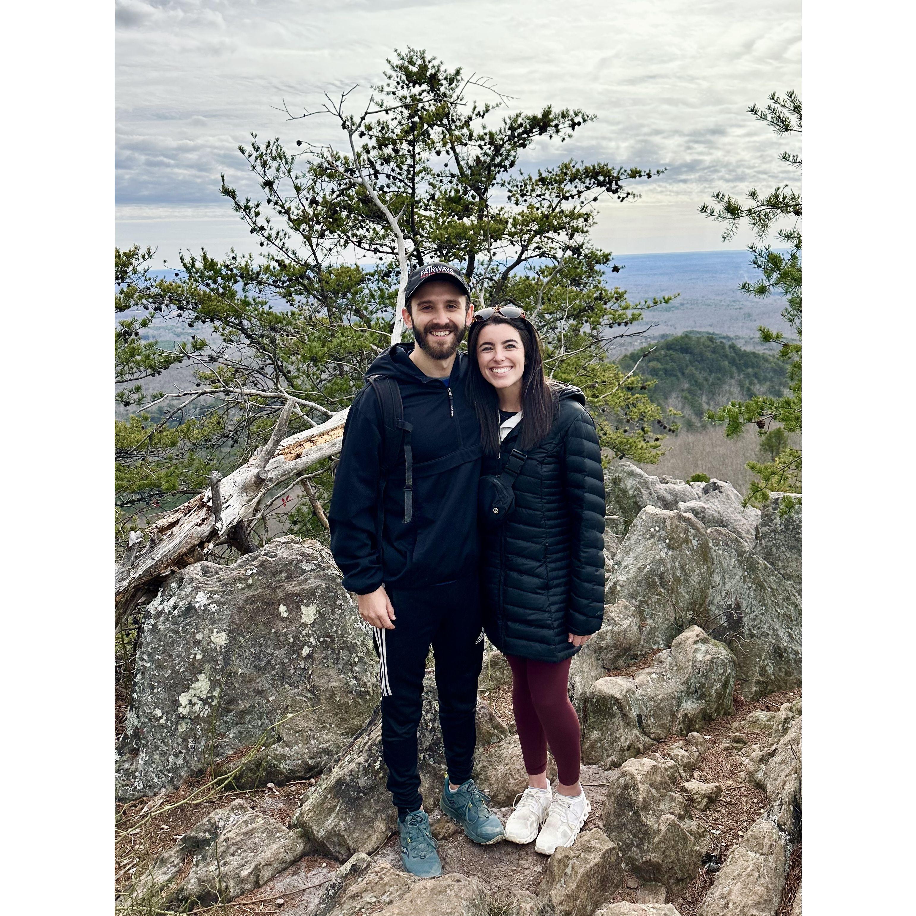 Crowder's Mountain - Our 4th date