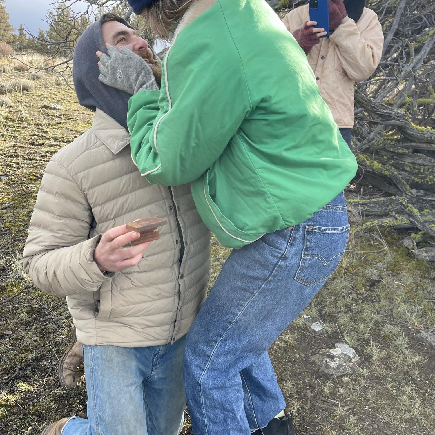Got engaged in Sisters! December of 2023