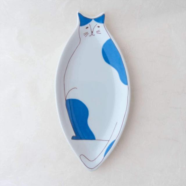 Harekutani Cat Bread Plate