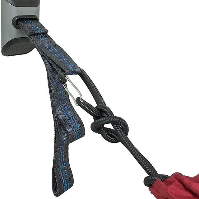 ENO, Eagles Nest Outfitters Deluxe Hammock Hanging Kit, Take Your Hammock Inside, Charcoal