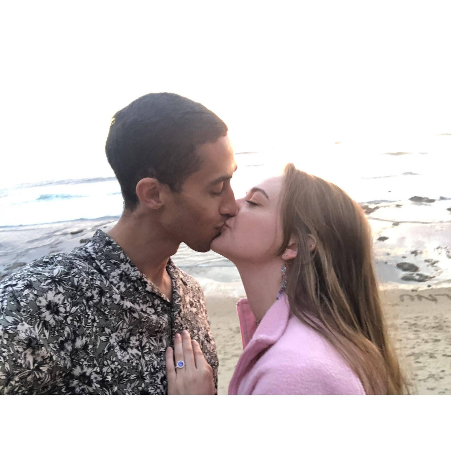Right after saying "YES!"