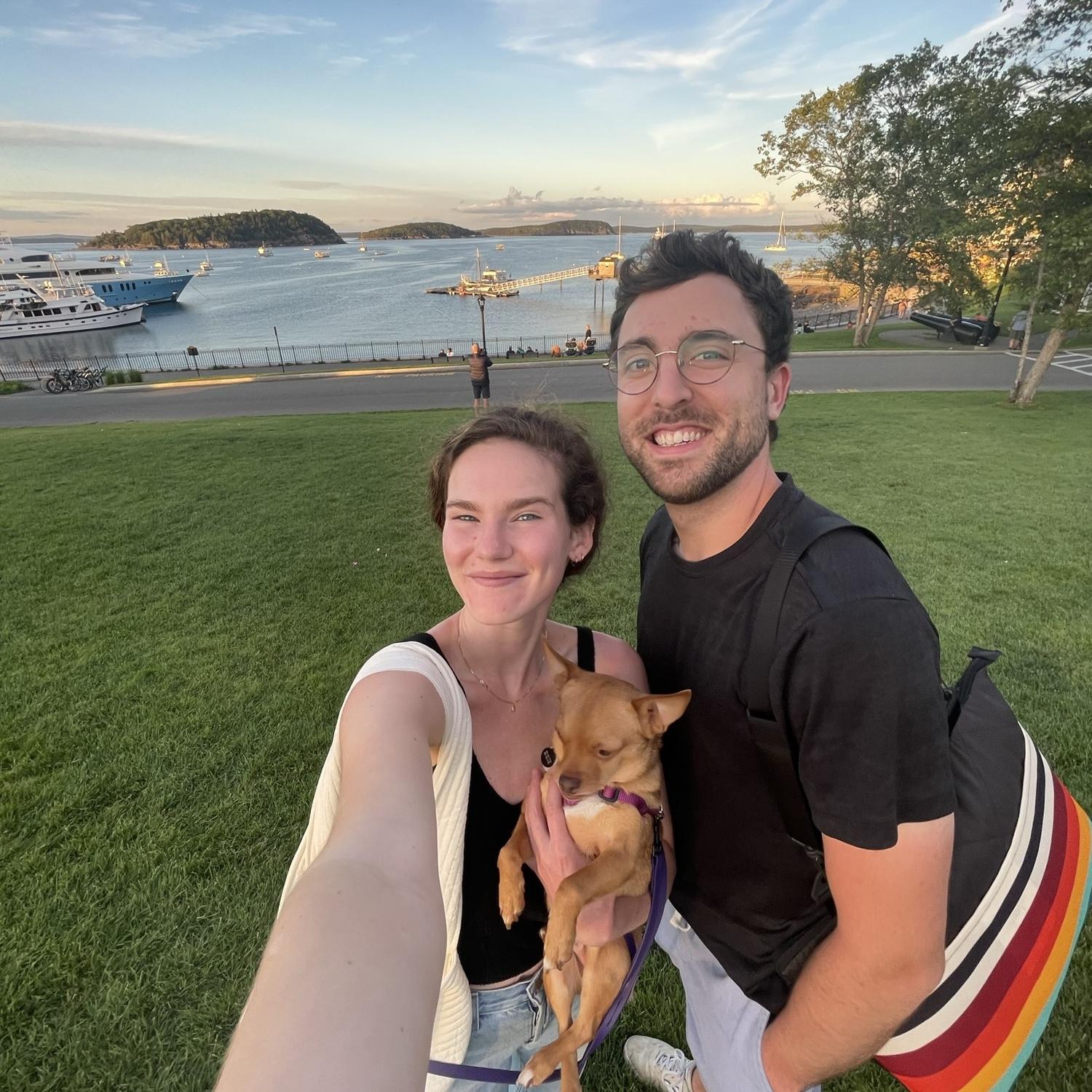 Trip to Maine with Louie!
