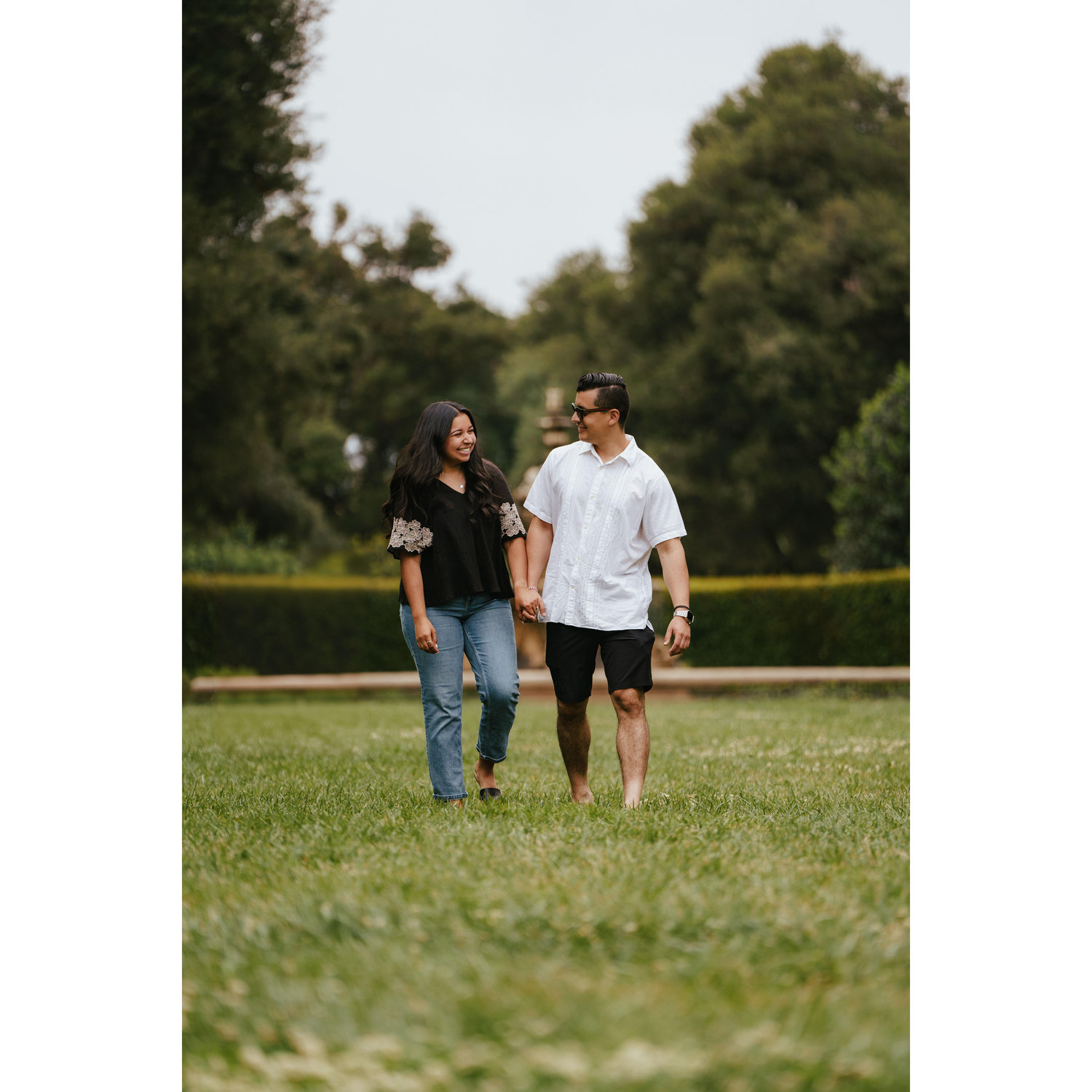 Engagement Day! June 8th, 2024 at the Huntington Library. This was one of our favorite date spots when we were dating !
