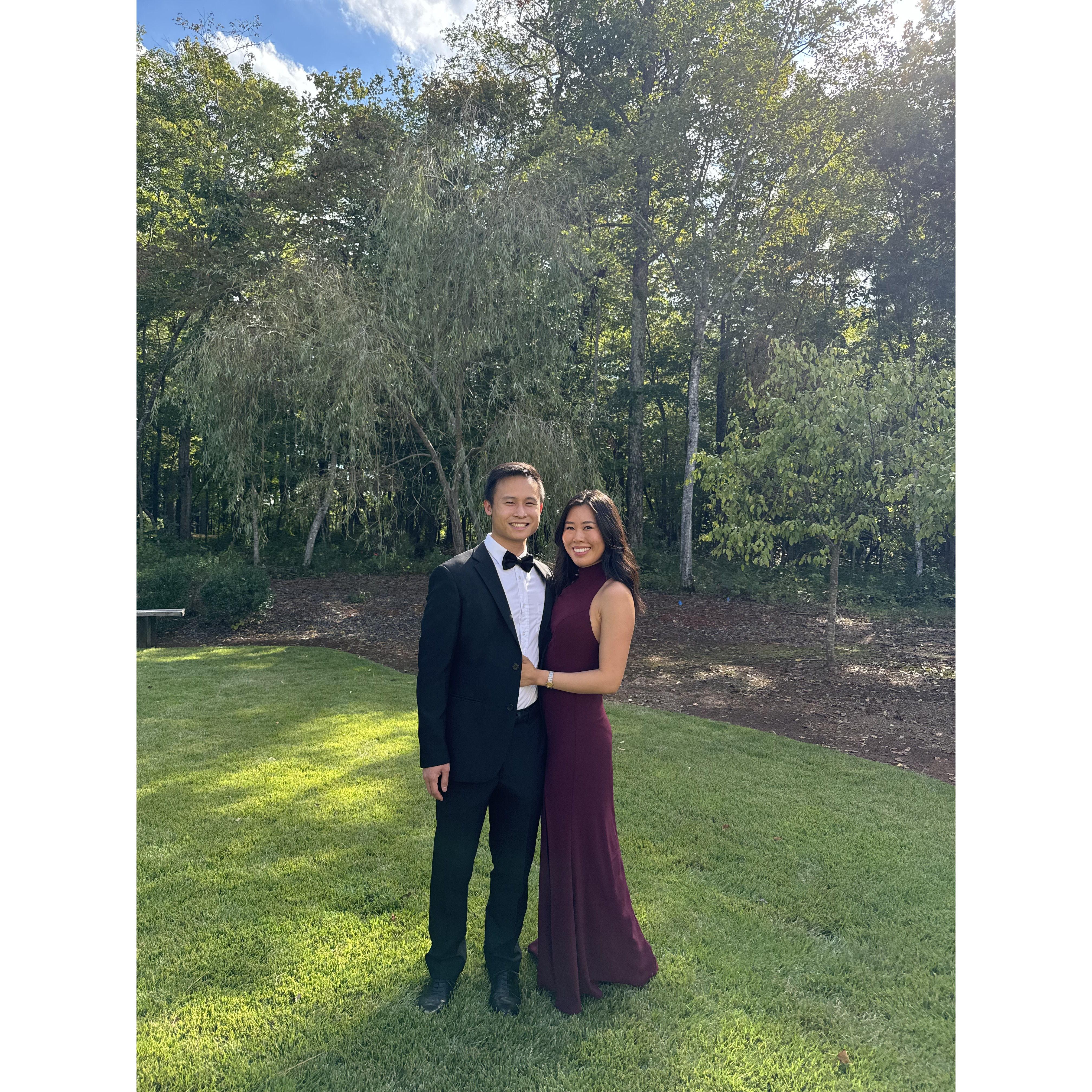 September 2024 - at a dear friend's wedding!