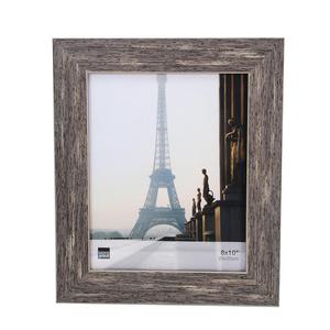 Kiera Grace Emery Picture Frame, 8 by 10 inch, Weathered Grey Reclaimed Wood Finish