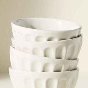 The Latte Stoneware Cereal Bowls, Set of 4: Amelie Edition