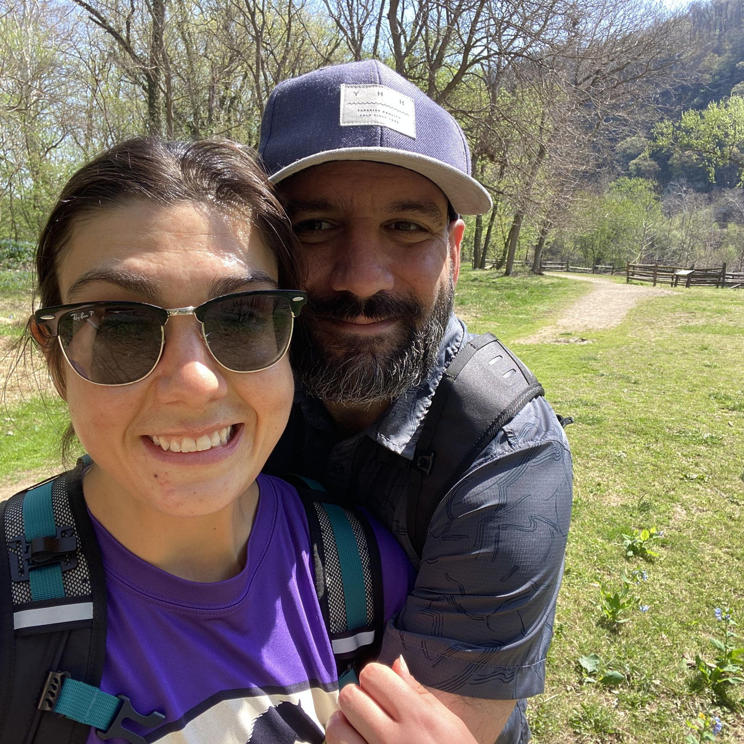 Hiking at one of our favorite places: Harpers Ferry