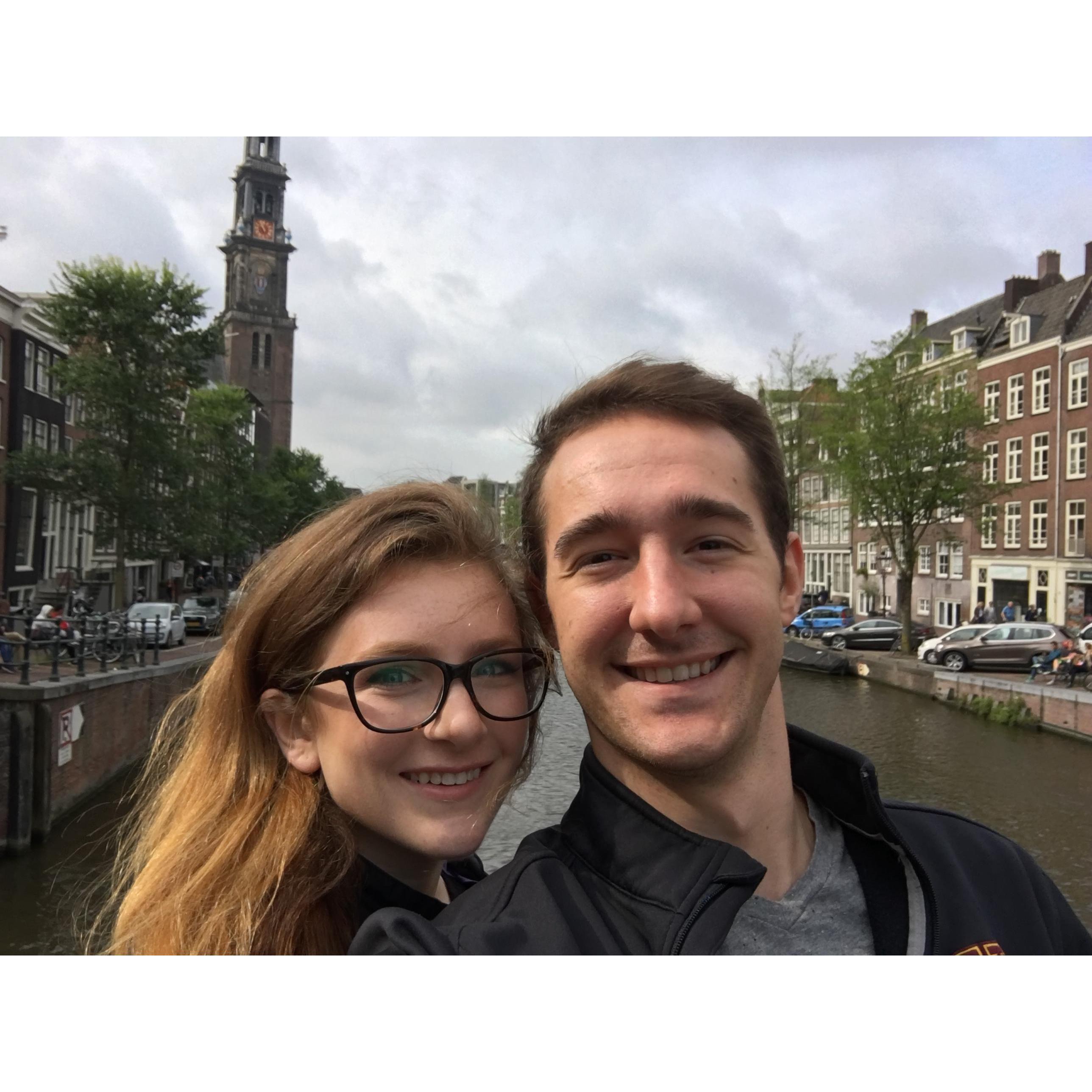 Trip Adventure: Amsterdam, Netherlands. What an absolute beautiful/magical city. No one more special or beautiful to spend it with than my fiancee :)