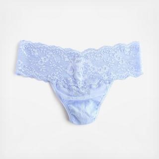 American Beauty Rose Natural Rise Thong