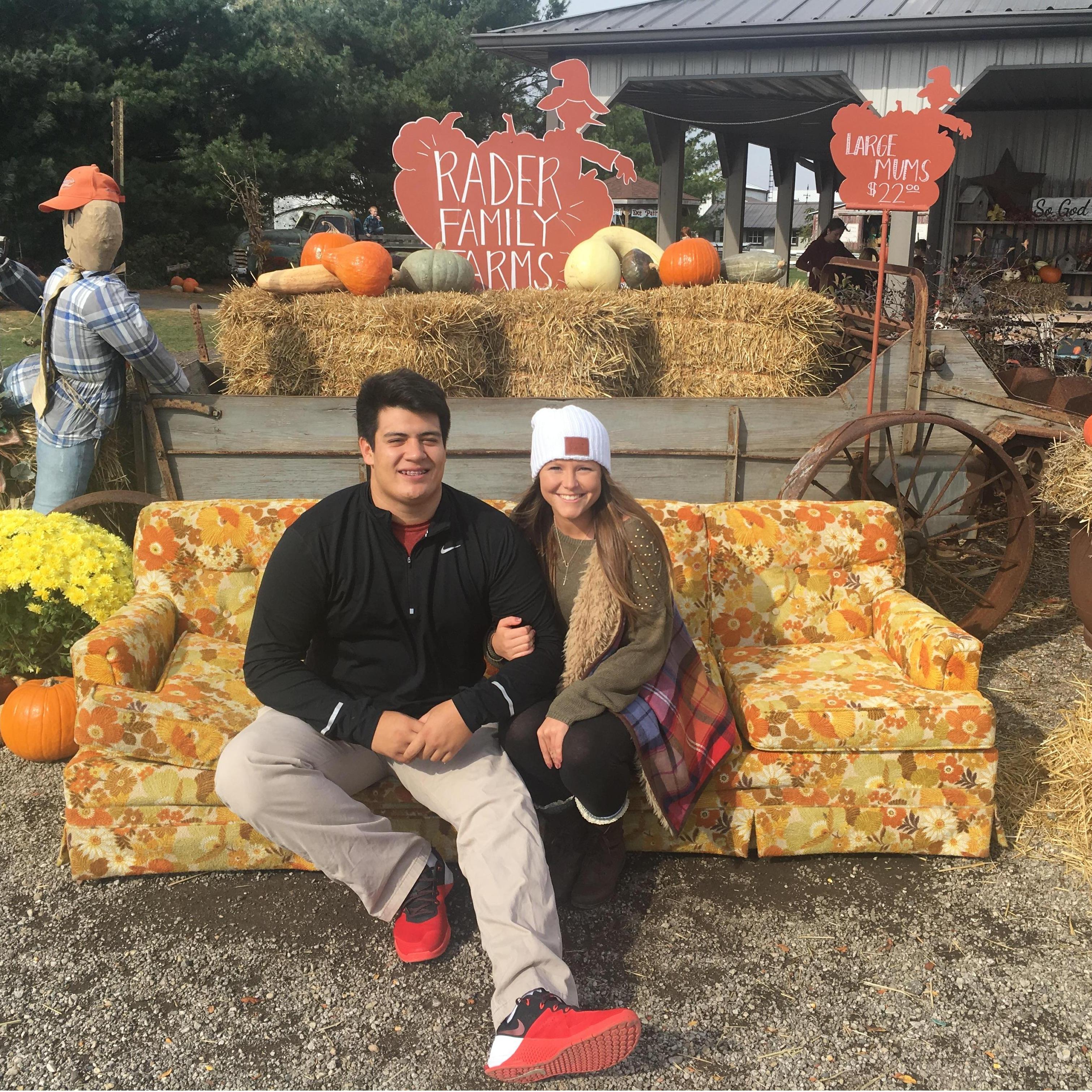 We have a deal now that Nate GETS to go to the pumpkin patch with me 2 times every year