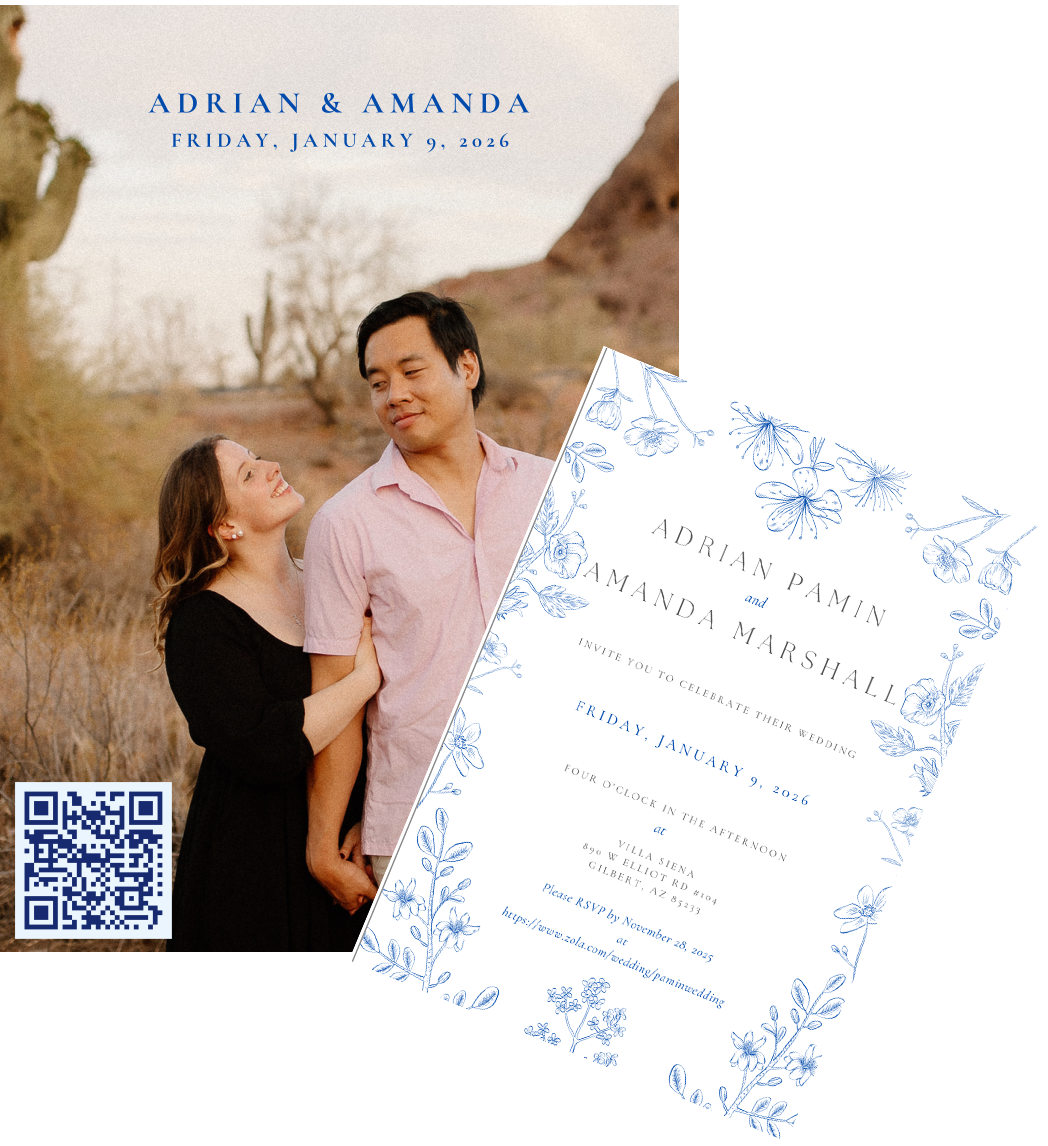 The Wedding Website of Amanda Marshall and Adrian Pamin