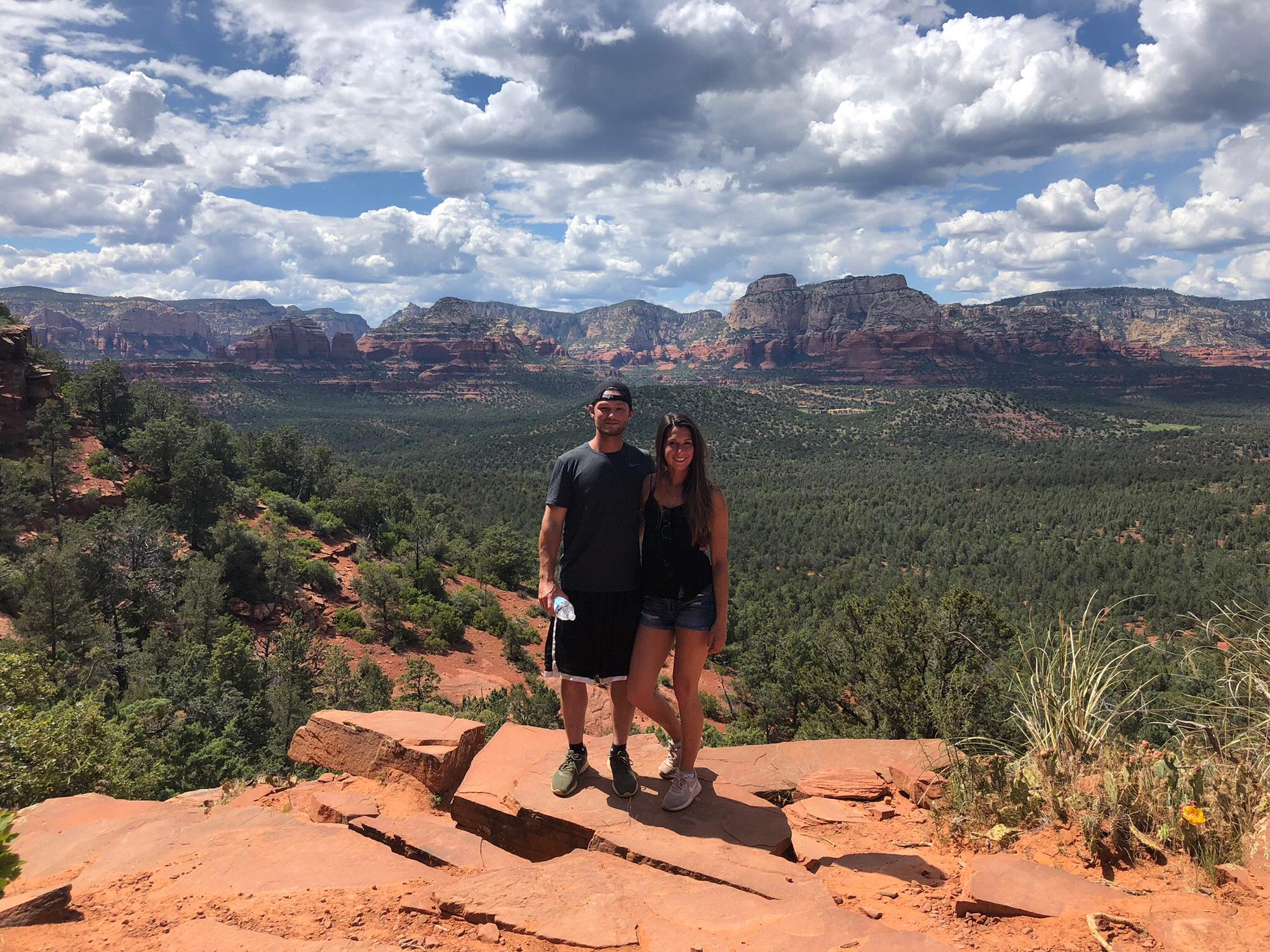 One of our goals is to travel to all 50 states together. AZ made 17?! Sedona, Arizona.