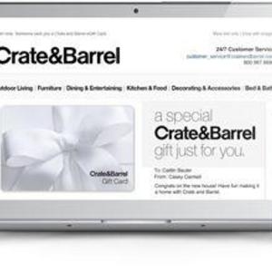Crate and Barrel Gift Card