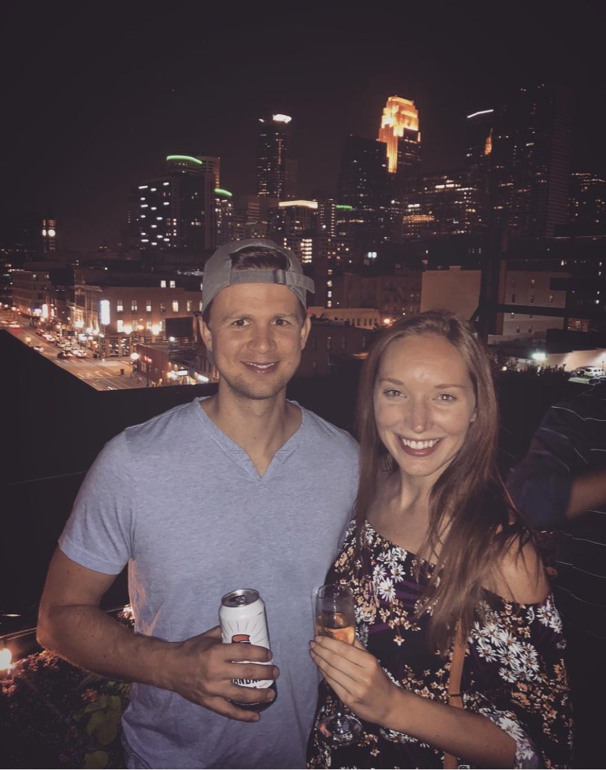 One of our first photos together!