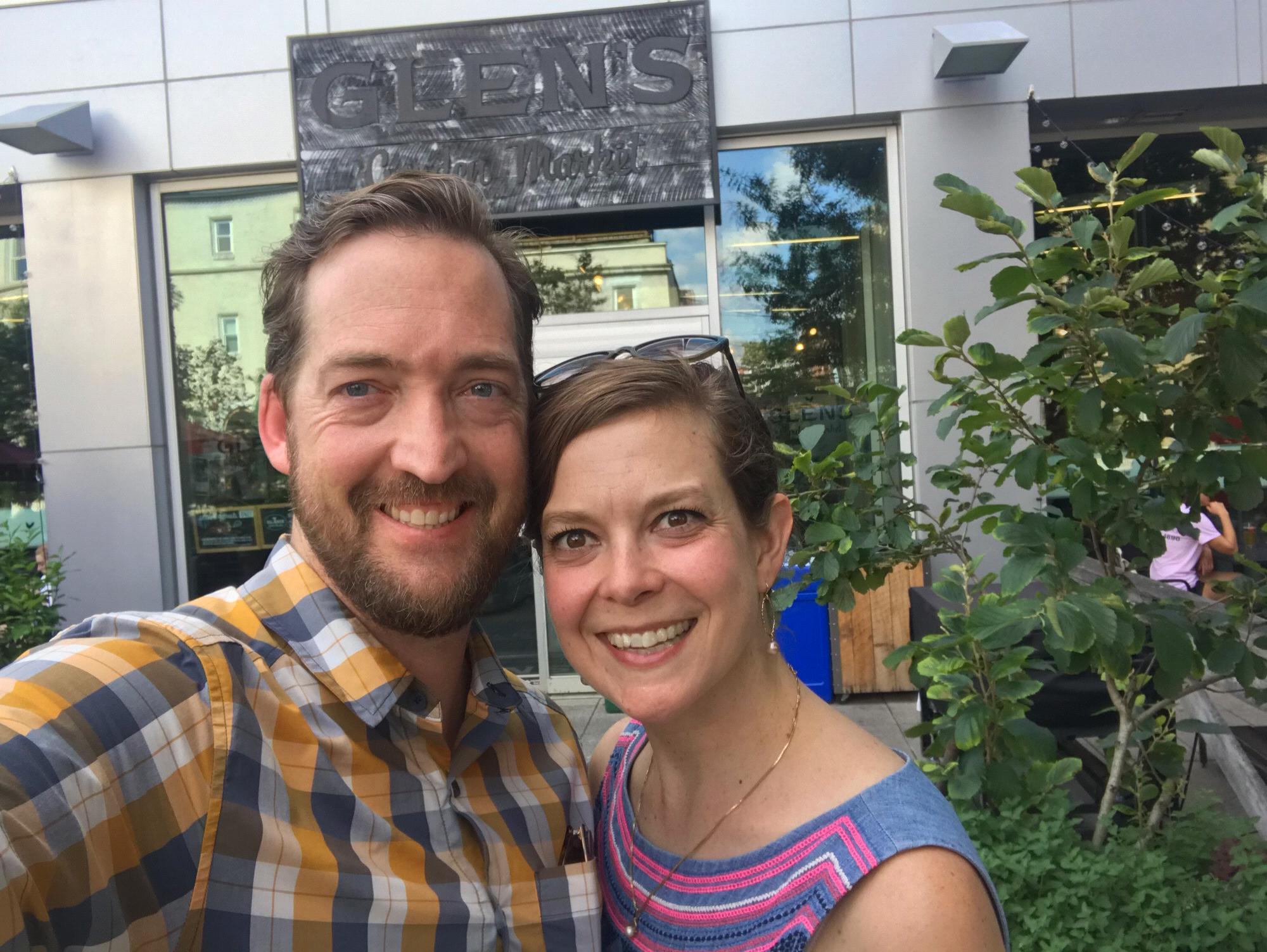 our favorite local grocery store - Glen's Garden Market in DC