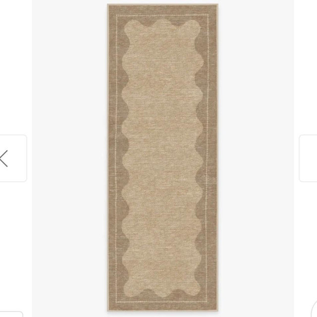 Orla Tan Rug | All-In-One Rug | 2.5’x7’ | Ruggable