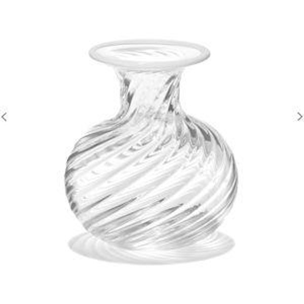 Clementina Swirl Stripe Texture Bud Vase