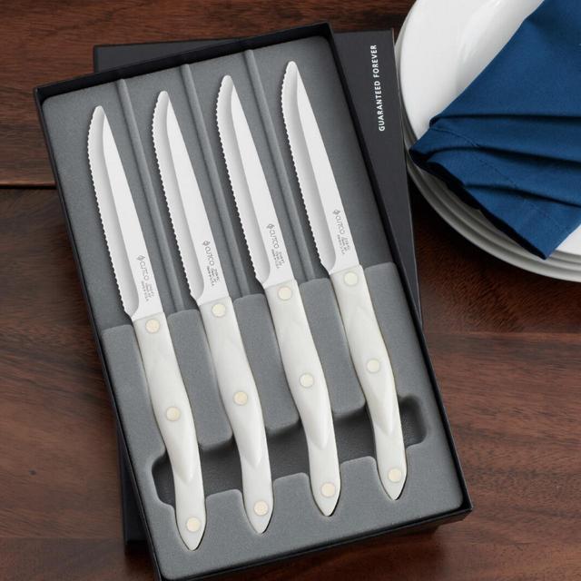 Cutco 4-Pc. Steak Knife Set In Pearl In Gift Box