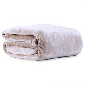 VelvetLoft® Plush Throw Blanket in Canvas