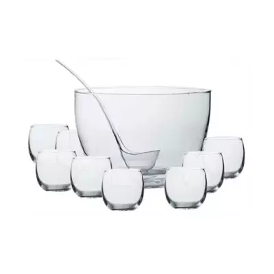 Dailyware™ Intent 10-Piece Punch Bowl Set
