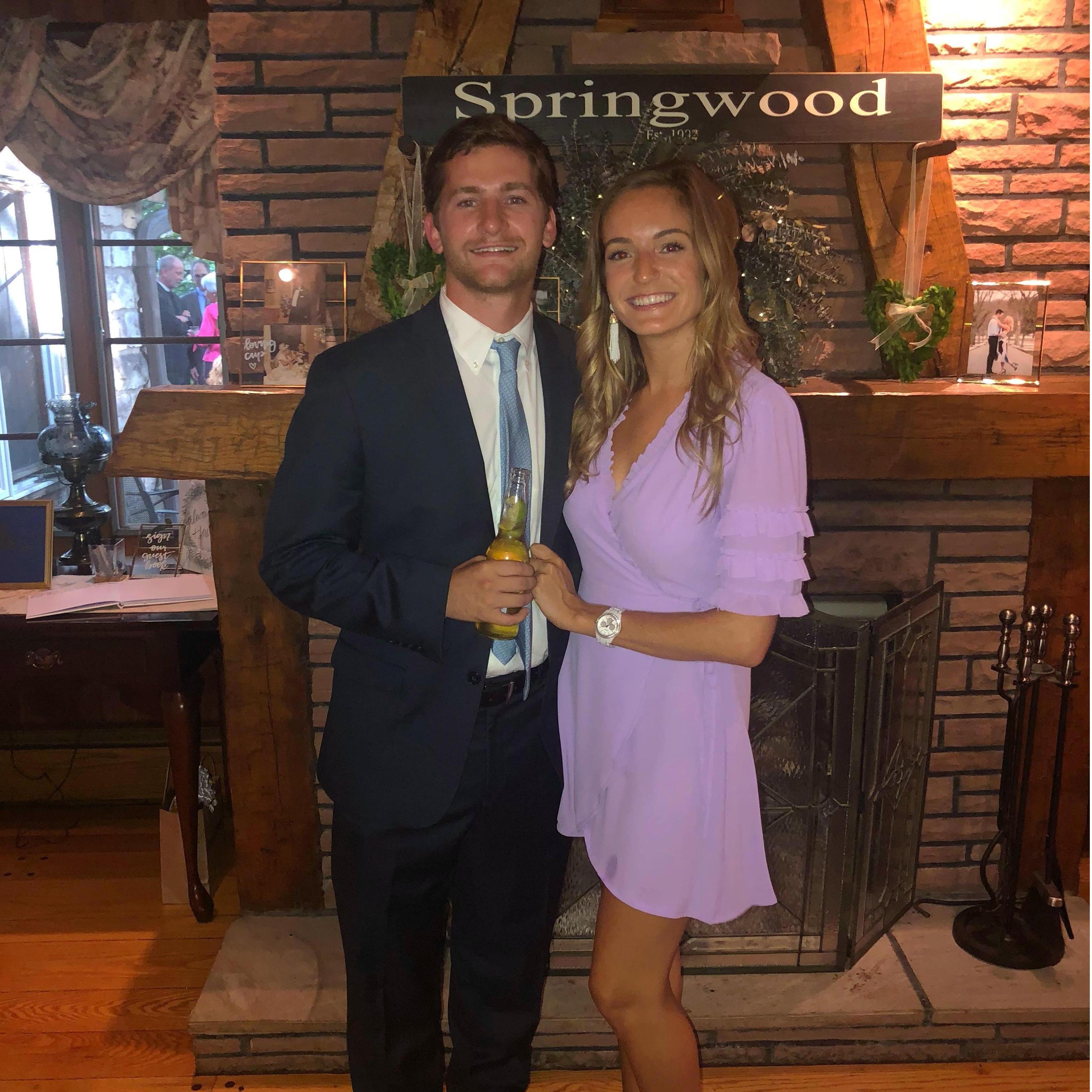 At our friend Hannah and Patrick Tubridy's wedding