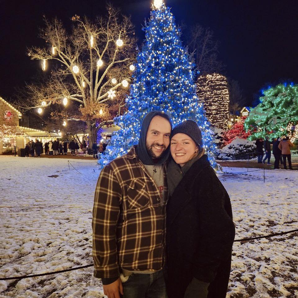 We enjoyed some hot apple cider and a chilly walk through Peddler’s village!