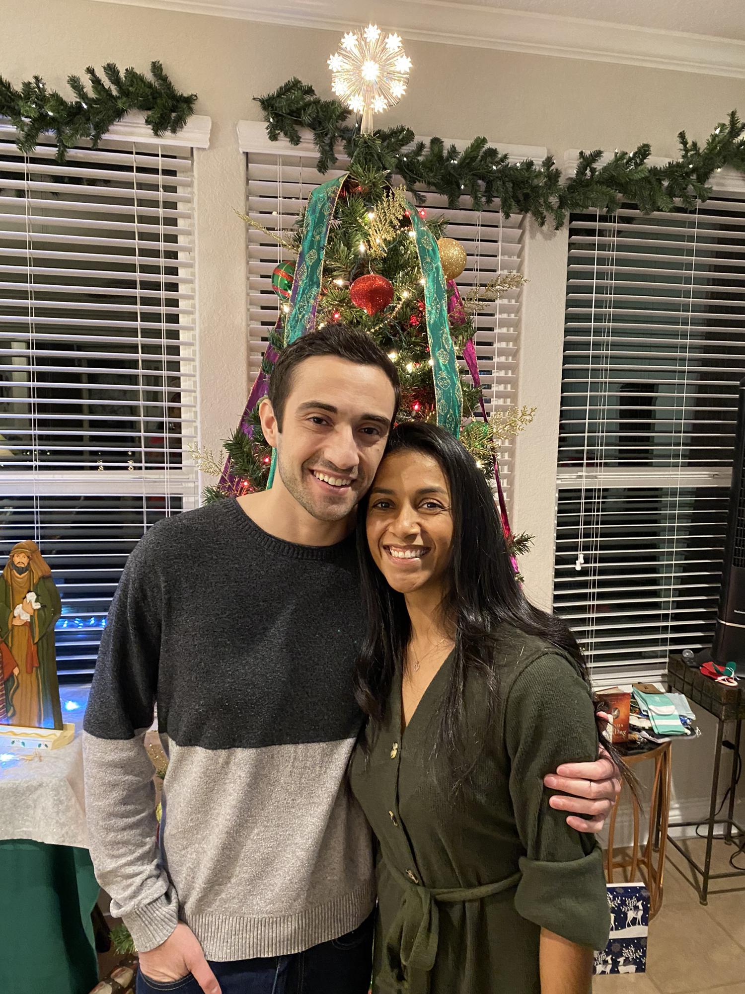 Initiation into family holidays- their first Christmas