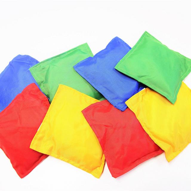 Nylon Bean Bags Toy Assorted 12 pc 5x5in by Oojami