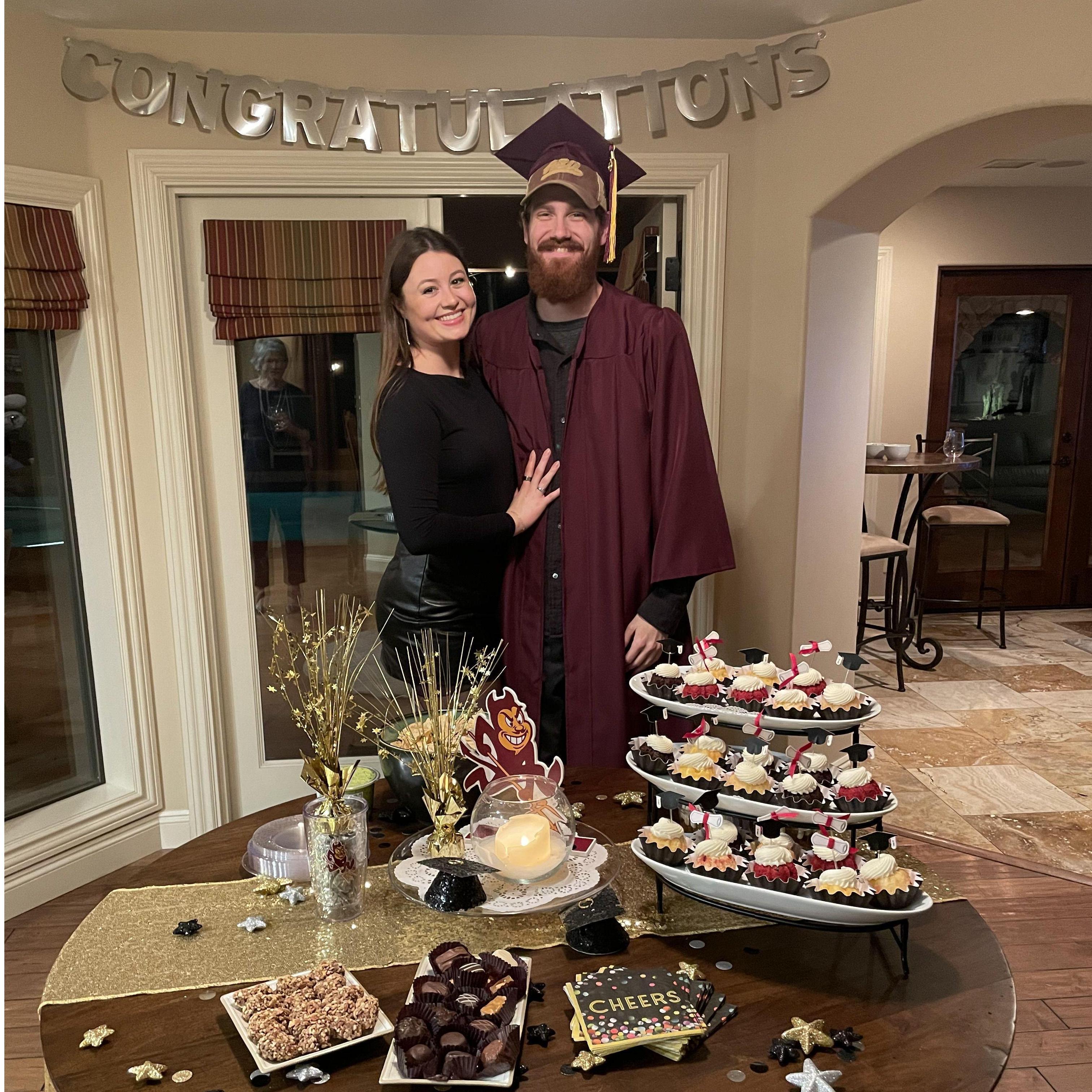 Sam graduates college!