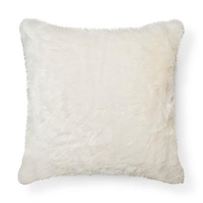 Product description page - Throw Pillow Faux Fur Oversized - Threshold™