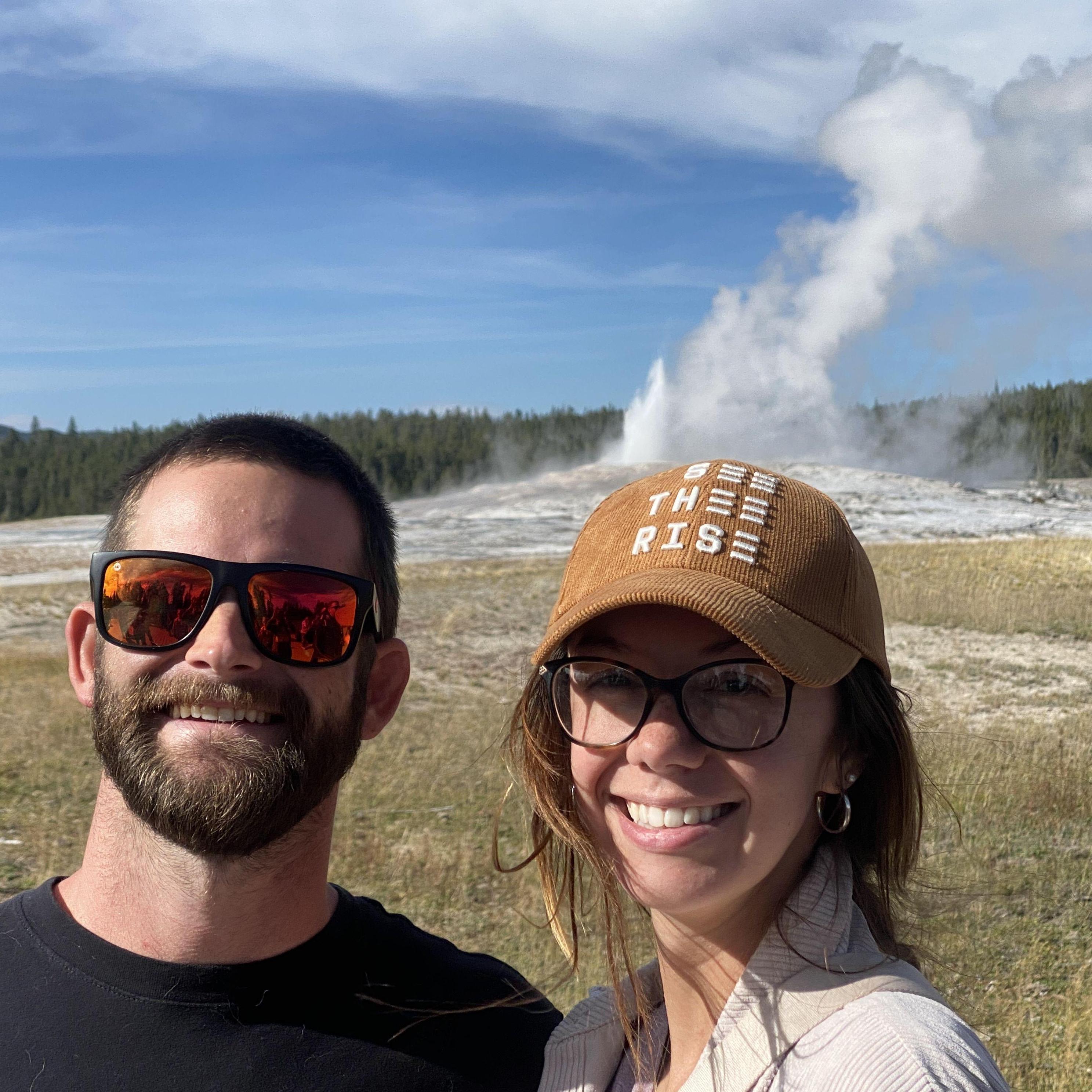 Ol' Faithful. Yellowstone, WY. 2023.