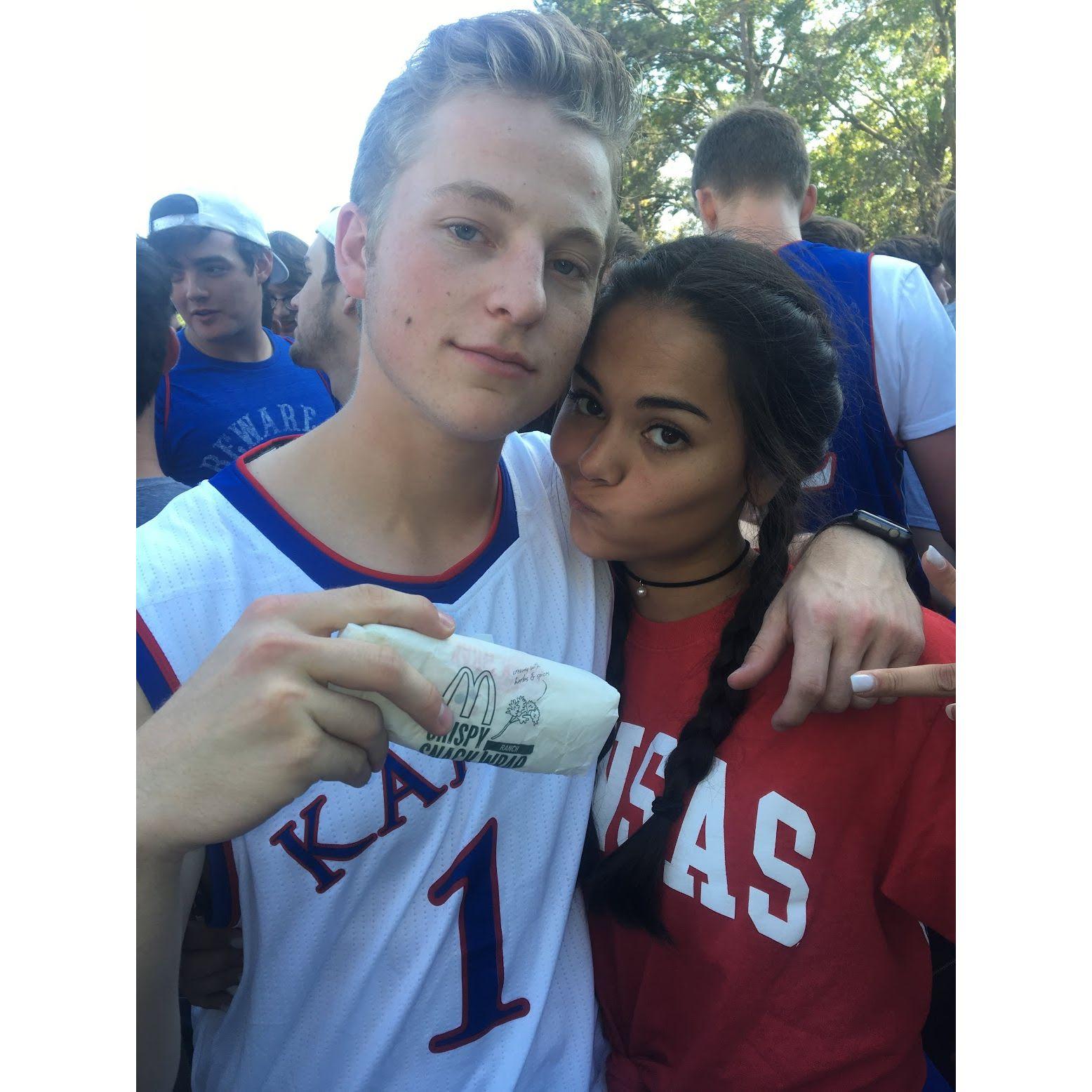 First KU Basketball Game