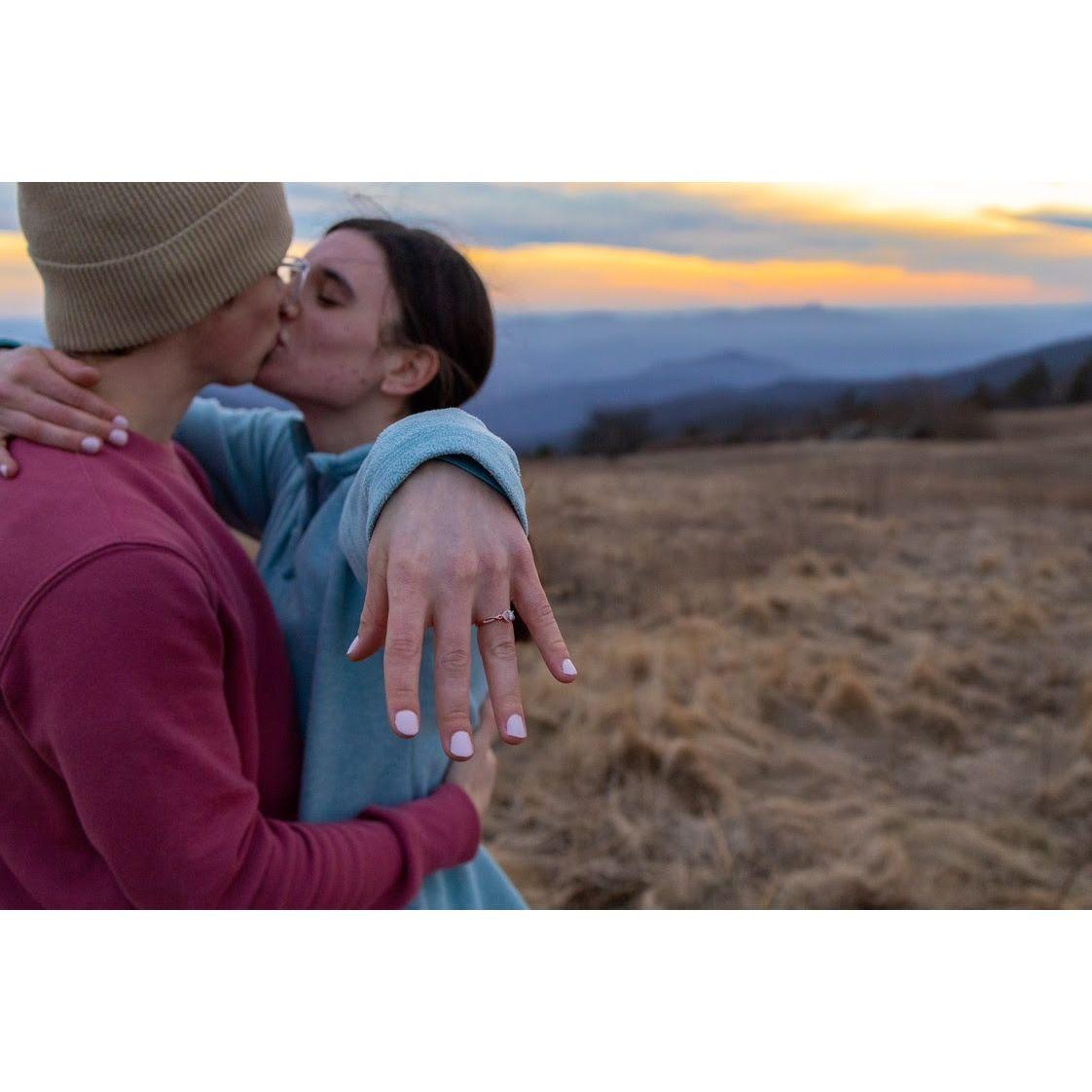 When we were engaged on top of Cole Mountain