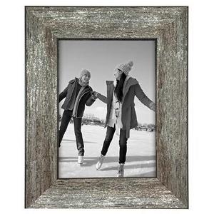 5"x7" Frame Distressed Wood - Threshold™