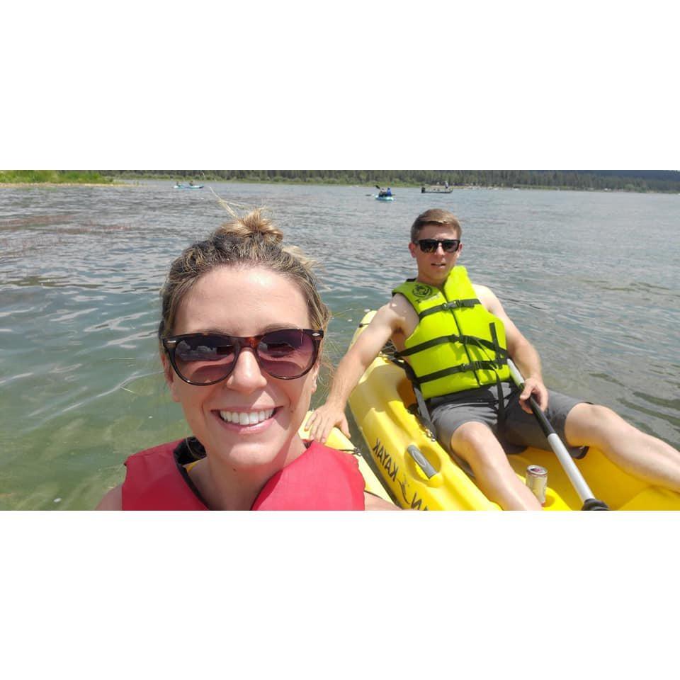 Kayaking on Big Bear Lake