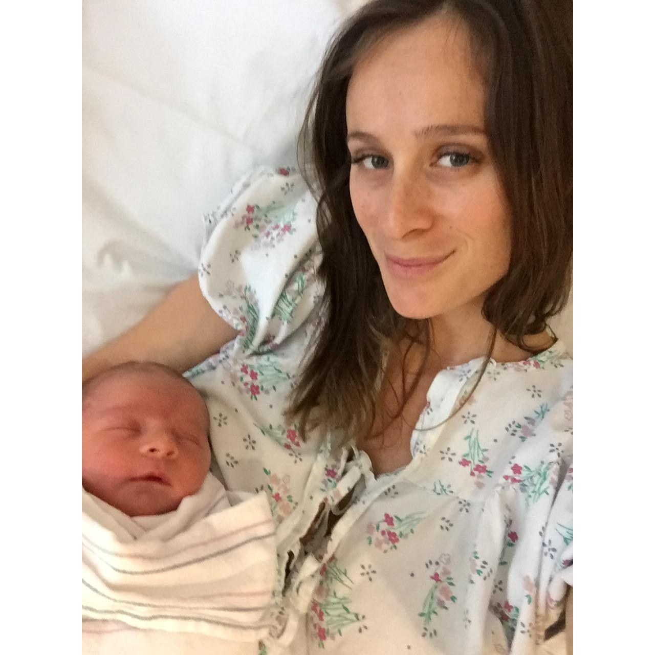 Day One as a Mom.