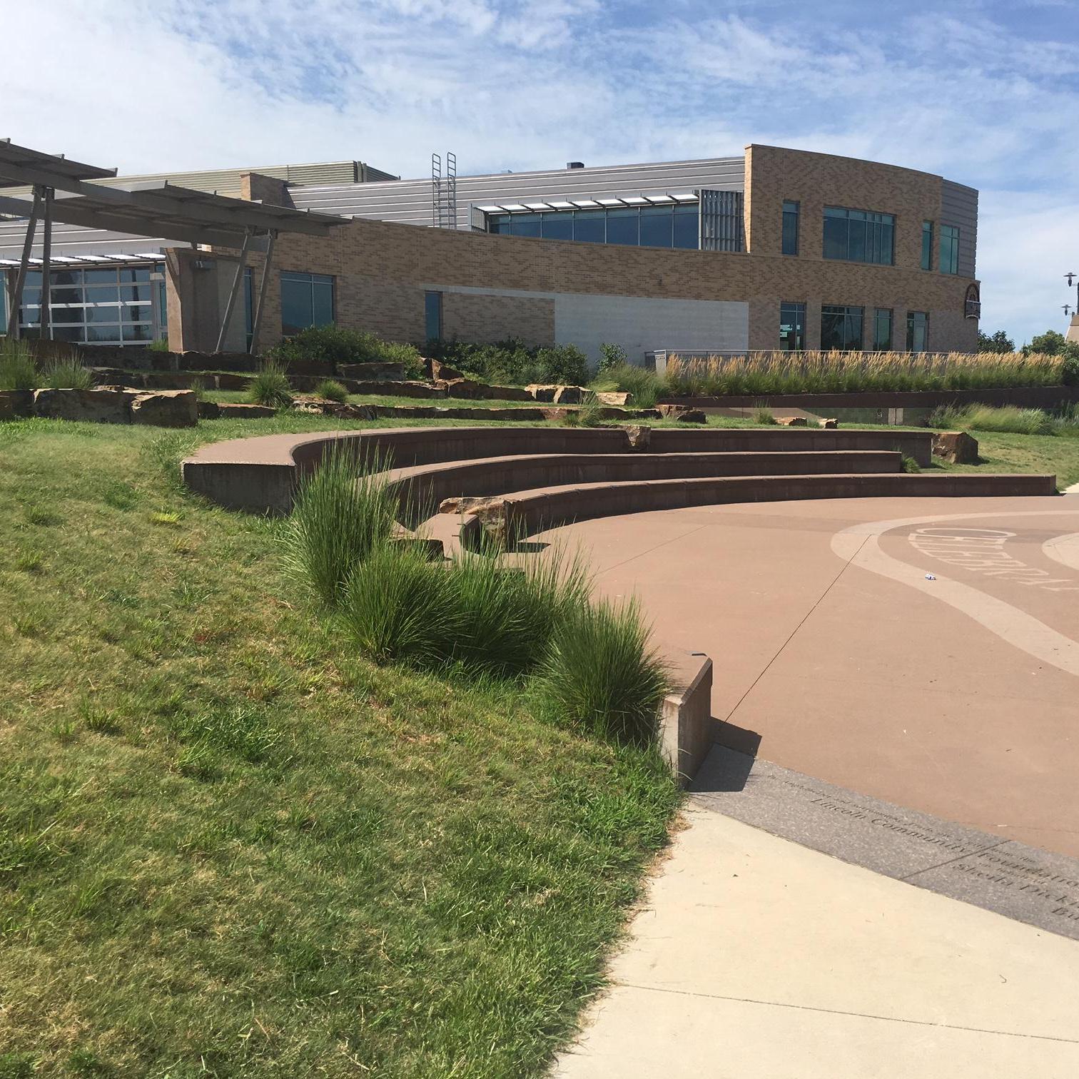 Seating at the Amphitheater.