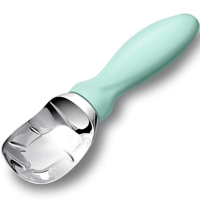 Spring Chef Ice Cream Scoop with Comfortable Handle, Professional Heavy  Duty Sturdy Scooper, Premium Kitchen Tool for Cookie Dough, Gelato, Sorbet,  Mint