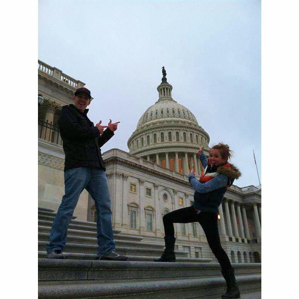 When we lived in D.C.
