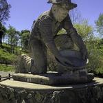 Claude Chana Gold Panner Monument