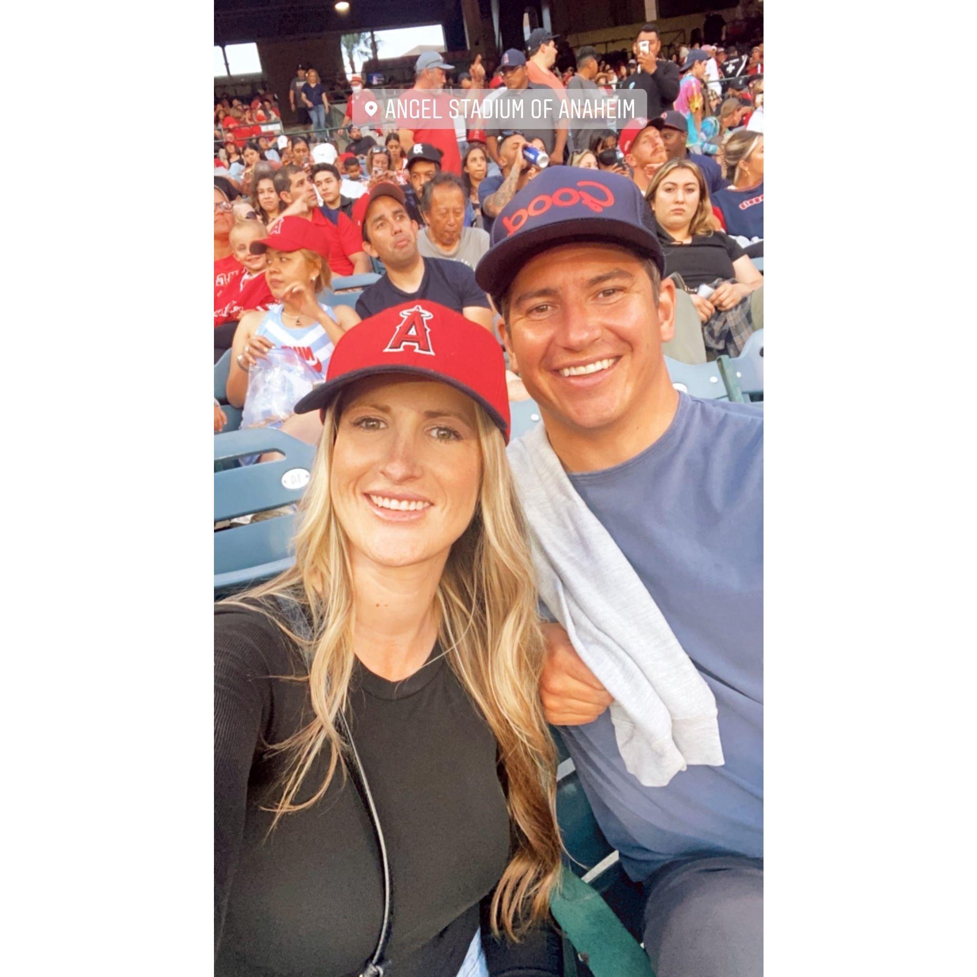 Angels baseball game