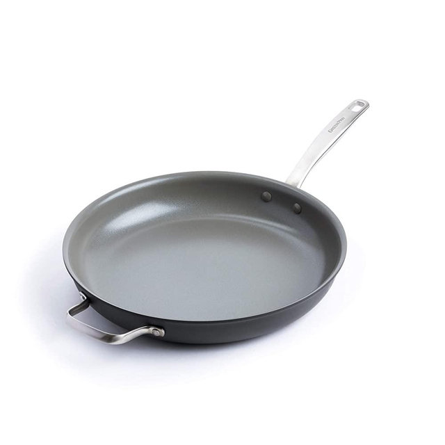 GreenPan Chatham Healthy Ceramic Nonstick, Frying Pan/Skillet, 13.5", Gray