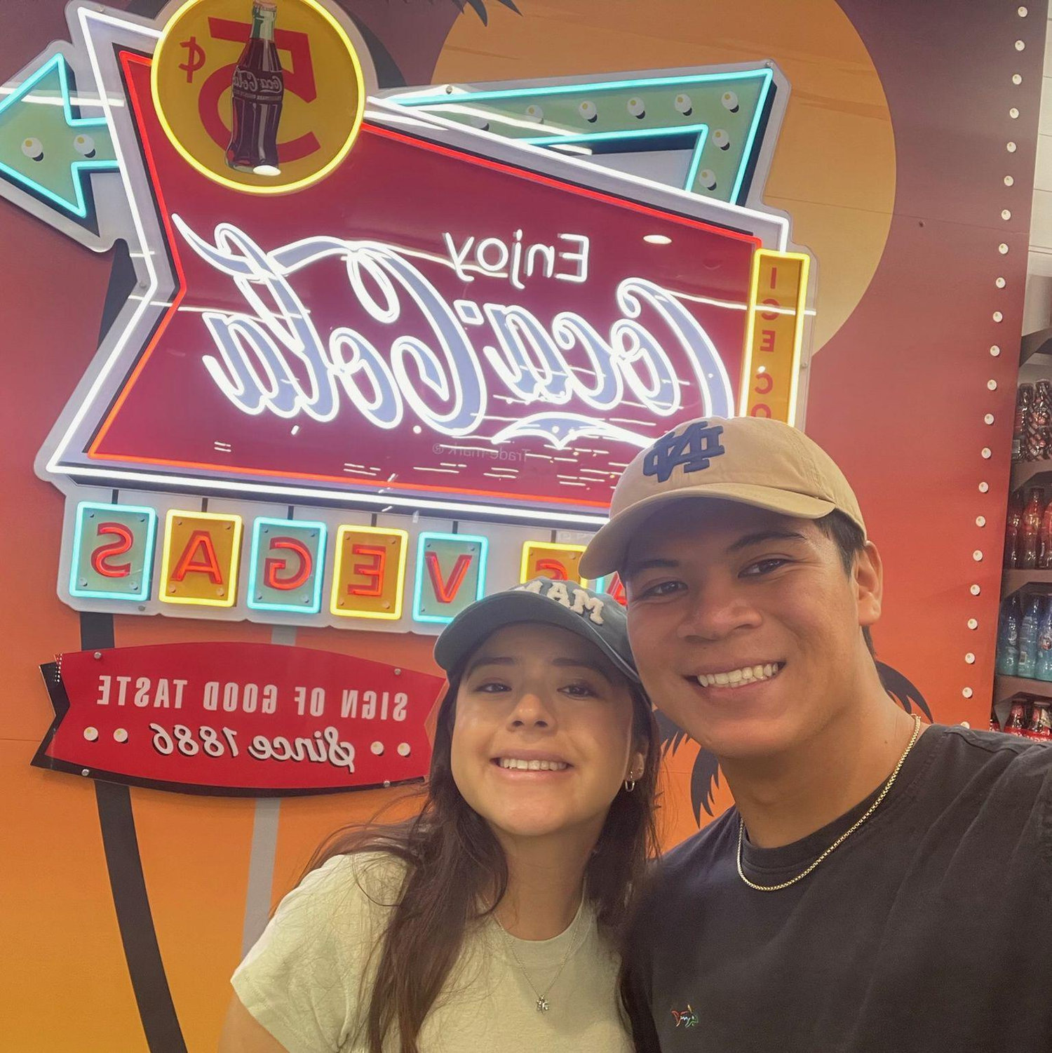 First stop on our first San Diego -> South Bend roadtrip was the M&M and Coca-Cola factory in Las Vegas!