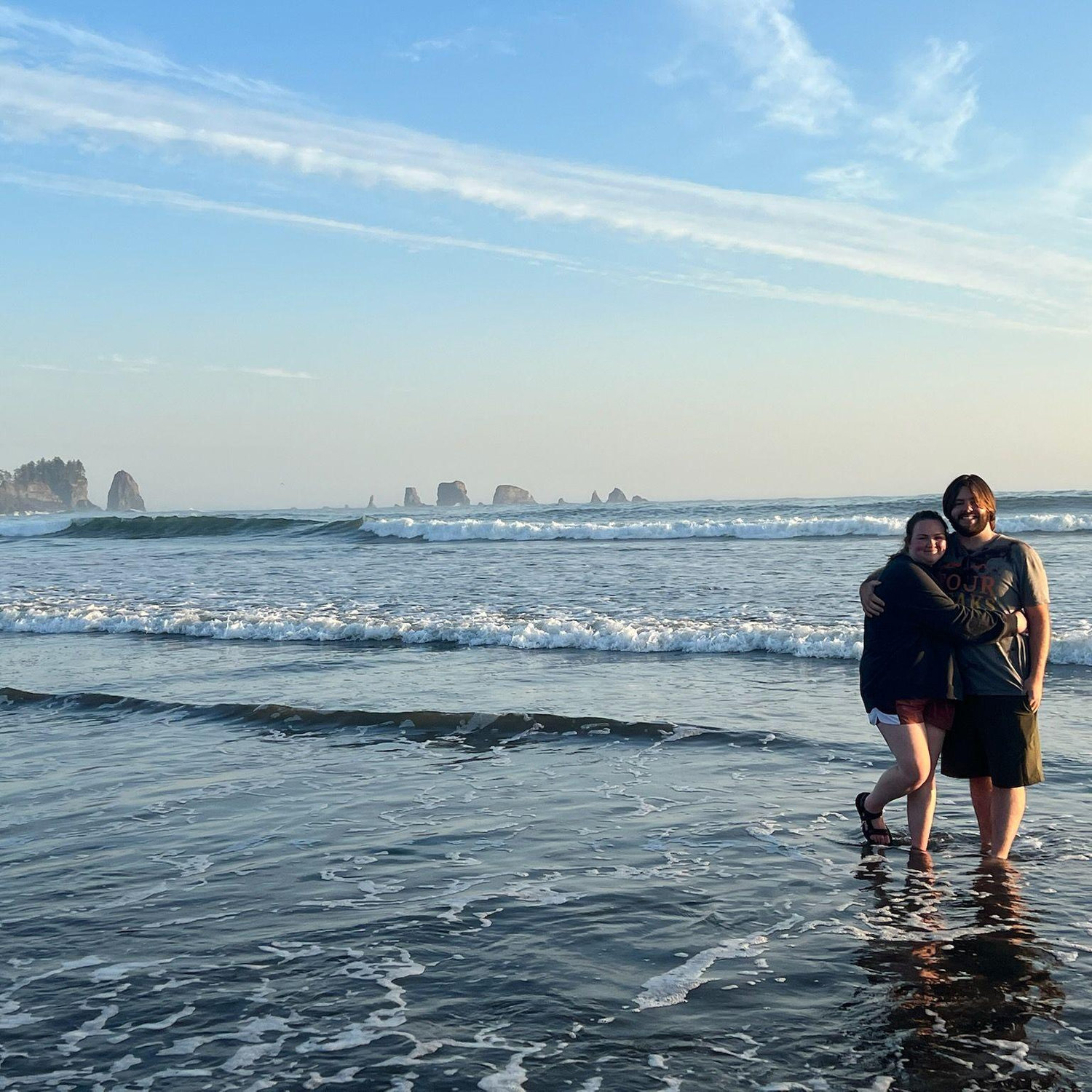 La Push beach, our first time on the Washington Pacific Coast (2023)